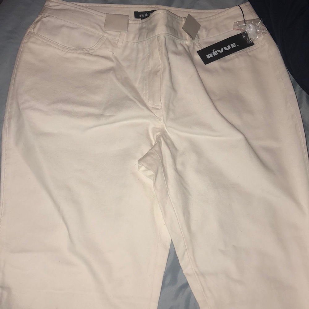 Revue white pants size 12